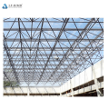 High quality long span space frame steel structure metal shed